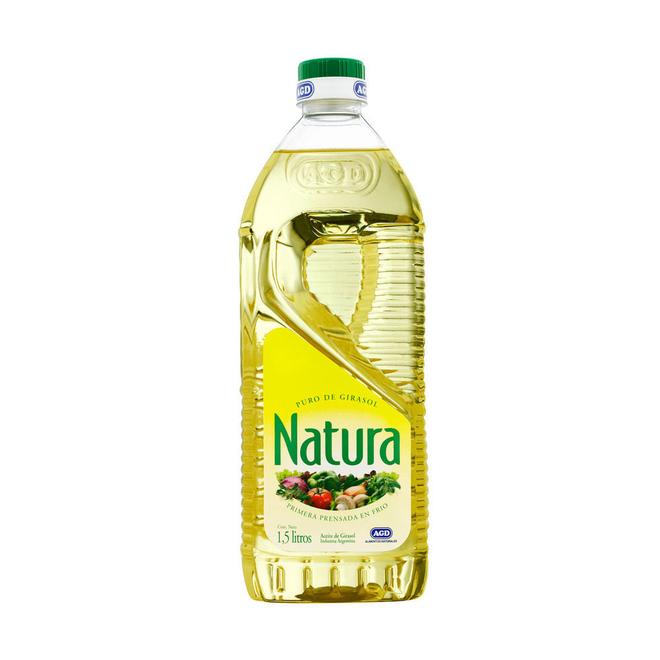 Oferta de Aceite de girasol Natura 1.5 l. por $2650 en Carrefour