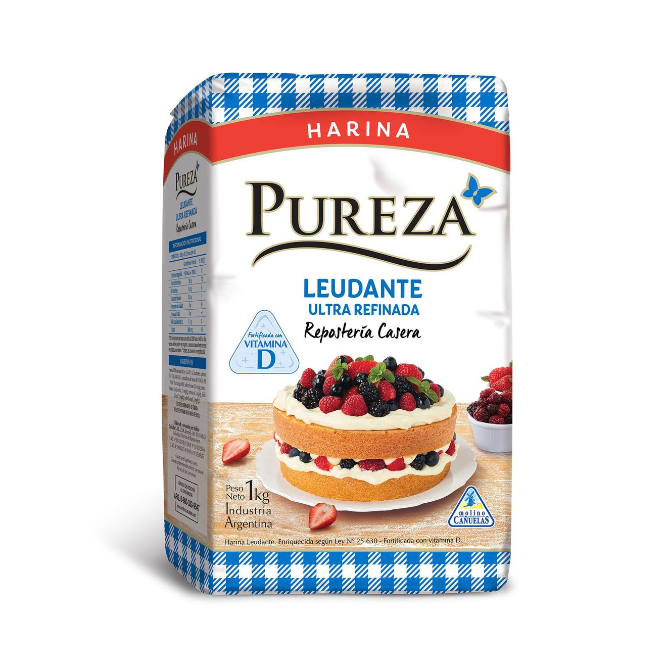 Oferta de Harina leudante Pureza con vitamina D 1 kg. por $1170 en Carrefour