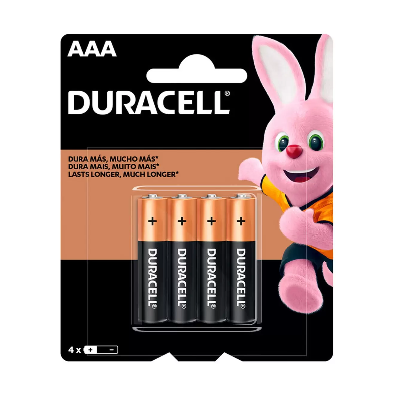 Oferta de Pilas alcalinas Duracell tipo AAA 4 u. por $6799 en Carrefour