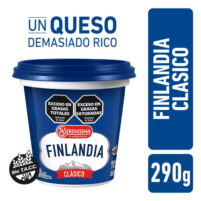 Oferta de Queso fundido Finlandia pote 290 g. por $3729 en Carrefour