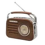 Oferta de Radio electrica y pilas Retro Madera Daewoo DI-rh220 Bluetooth por $55949 en Maitess