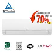 Oferta de Aire Acondicionado LG Inverter LG DUALCOOL WiFi Frio Calor 4500 Frigorias S4-W18KL31A por $1579999 en Megatone