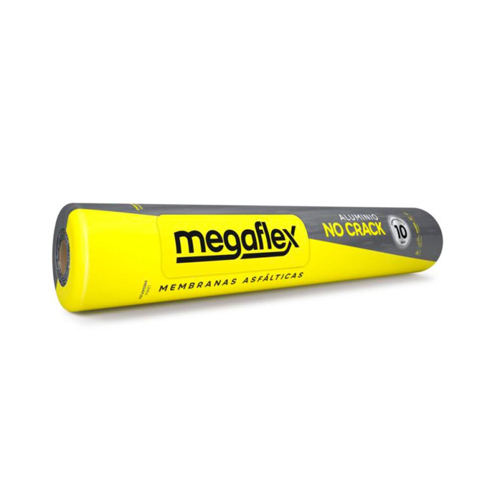Oferta de Membrana asfaltica MGX 450 Megaflex con aluminio No Crack 40kg 1,00x10mts por $87830,6 en Merlino