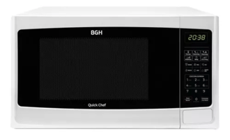 Oferta de Microondas Digital 20L "BGH" Quick Chef Mod: PNH048658 por $139679,3 en Monumental Hogar