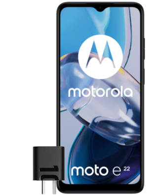 Oferta de Motorola Moto E22 64GB por $189999 en Movistar