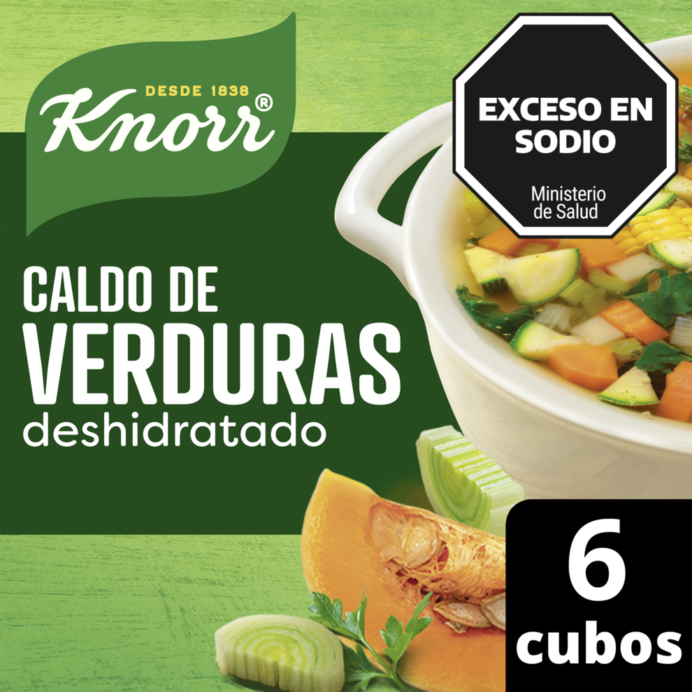Oferta de KNORR CALDO VERDURA X 6U por $183,2 en El Abastecedor