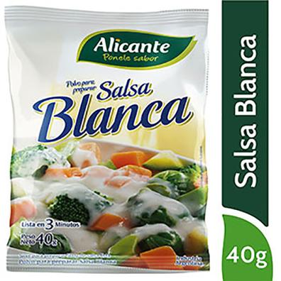 Oferta de ALICANTE SALSA BLANCA X40G por $348,5 en El Abastecedor