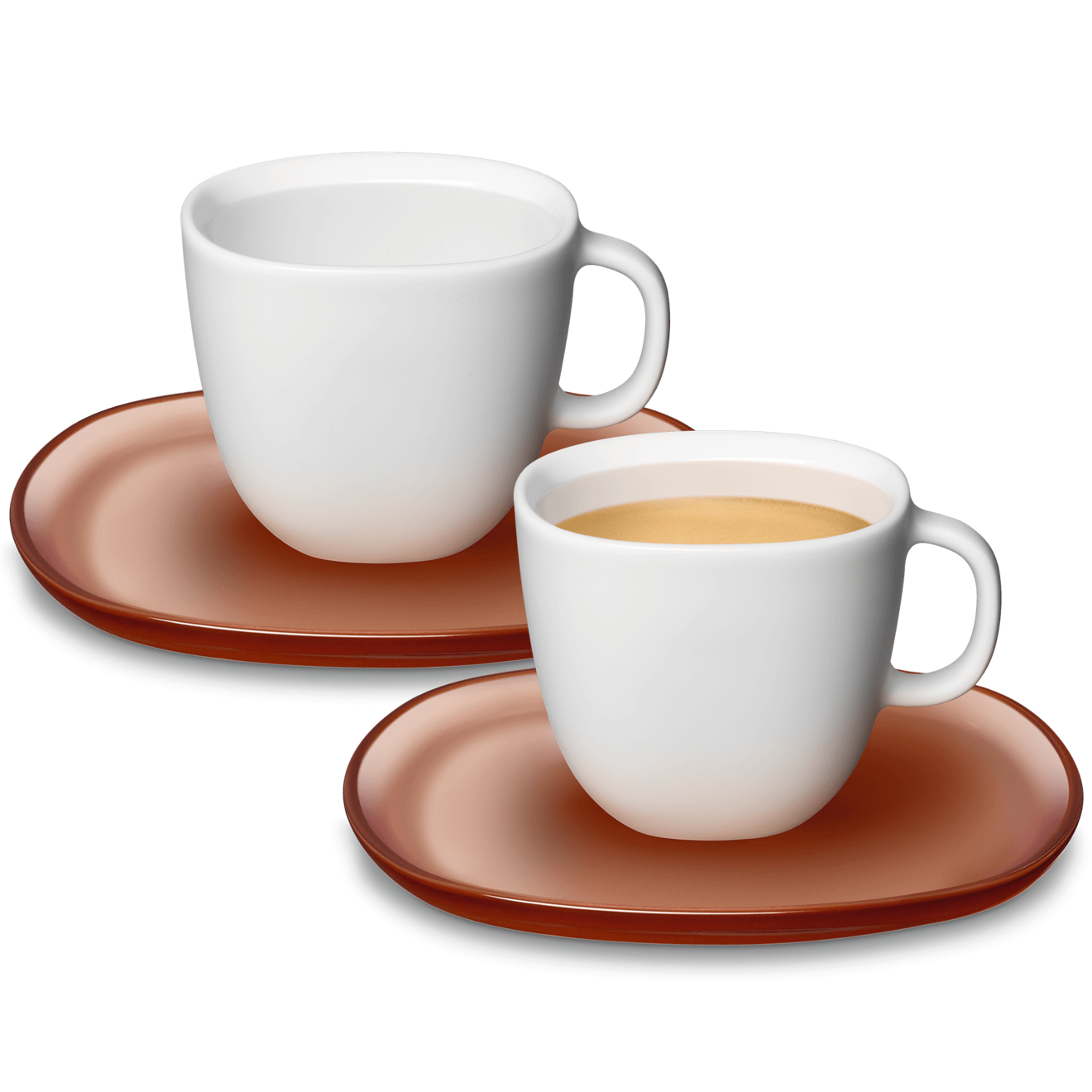 Oferta de 2 Tazas LUME Espresso & 2 platos por $31900 en Nespresso