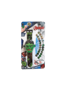 Oferta de Reloj Digital Infantil Avengers Proyector De Imagenes Capitan Hulk por $9700 en El Mundo del Juguete