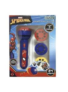Oferta de Micro Proyector Spiderman Azul por $6100 en El Mundo del Juguete