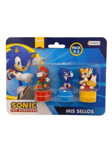 Oferta de Sellos con Figura Sonic por $4800 en El Mundo del Juguete