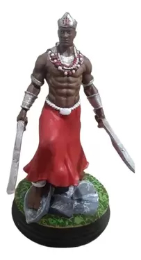 Oferta de Estatua Figura Religion Umbanda Ogum Orixa Exu 15cm  Imp 3d por $15000 en Orix