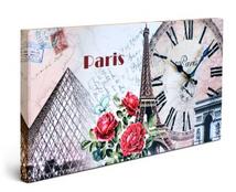 Oferta de Cuadro Reloj Horizontal Paris por $4124 en Espacity