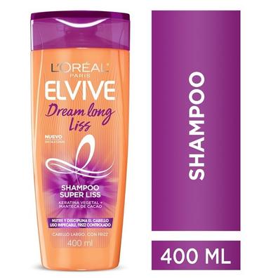 Oferta de Elvive Shampoo Dream Long Liss 400 ml por $1079,54 en Farmacia Del Puente