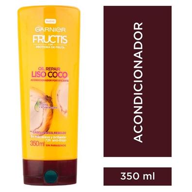 Oferta de Fructis Acondicionador Liso Coco 350 ml por $1801 en Farmacia Del Puente