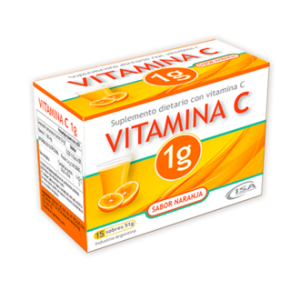 Oferta de Vitamina C 1g por $2500 en Farmacias del Dr Ahorro