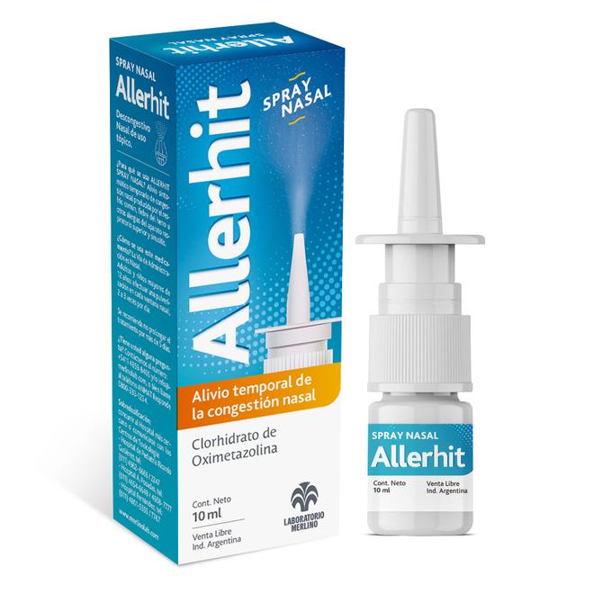 Oferta de Allerhit Spray Nasal x 10 ml por $3900 en Farmacias del Dr Ahorro