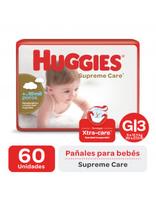 Oferta de Huggies Supreme Care ahorrapack G por 60 Pañales por $20947 en Farmacias Líder