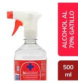 Oferta de ALCOHOL BIALCOHOL AL 70% GATILLO 500CC x 6 un. por $2599 en Parodi