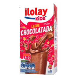 Oferta de ILOLAY leche chocolatada x1Lt por $849,99 en Pasos Supermercado