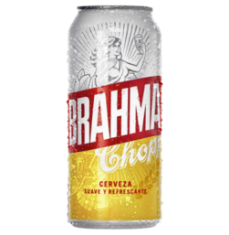 Oferta de BRAHMA cerveza lata x473cc por $815,54 en Pasos Supermercado