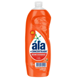 Oferta de ALA detergente concentrado pomelo x300cc por $908,23 en Pasos Supermercado
