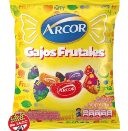 Oferta de ARCOR caramelos gajitos frutales x485g por $2397,01 en Pasos Supermercado
