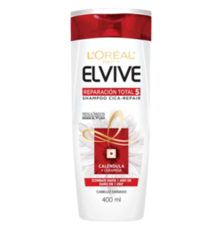Oferta de ELVIVE shampoo reparacion total 5 x400cc por $4908,12 en Pasos Supermercado