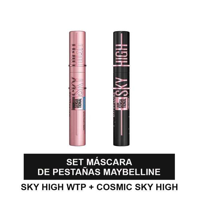 Oferta de Kit De Maquillaje Máscaras De Pestañas: Cosmic Sky High + Sky High por $29454,1 en Pigmento