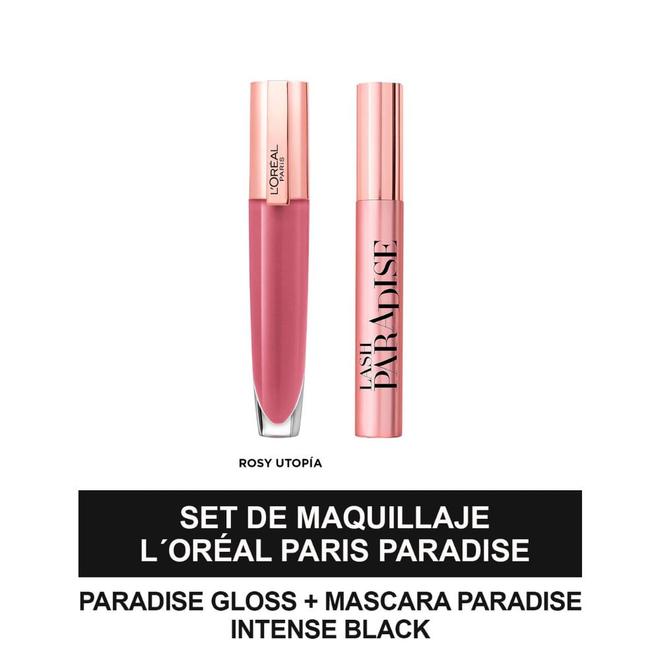 Oferta de Kit de Maquillaje: Máscara Paradise + Paradise Gloss por $27732 en Pigmento