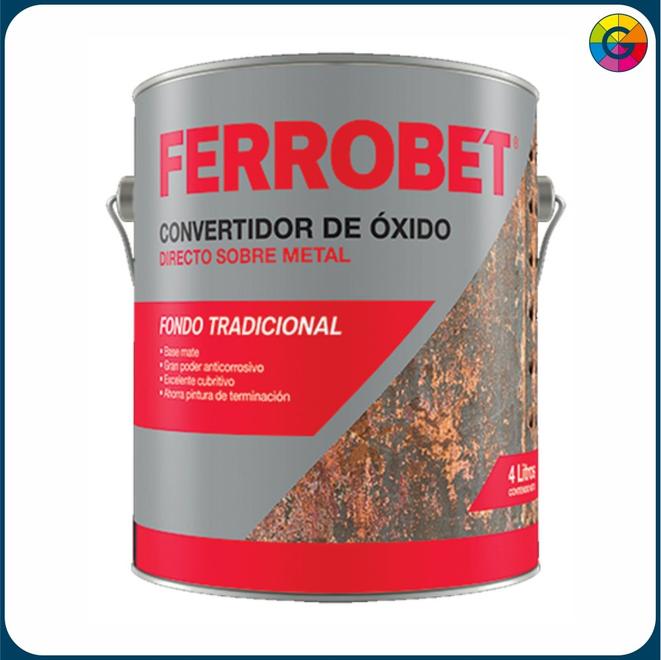 Oferta de FERROBET Convertidor de Oxido – Rojo por $11339,76 en Pinturerías García