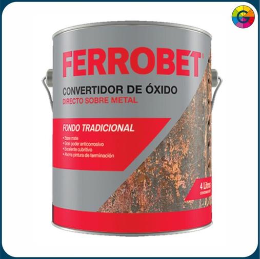 Oferta de FERROBET Convertidor de Oxido – Rojo por $11623,8 en Pinturerías García