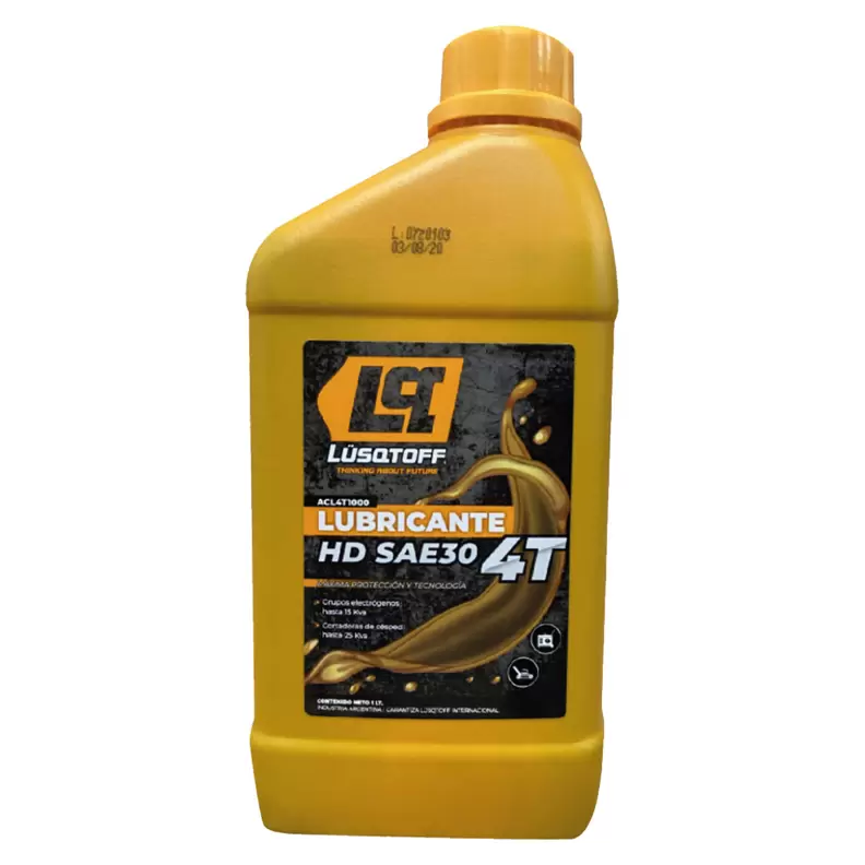 Oferta de Lubricante HD SAE30 4T CL4T1000 – 1 Litro por $9625,16 en Pinturerias Sagitario