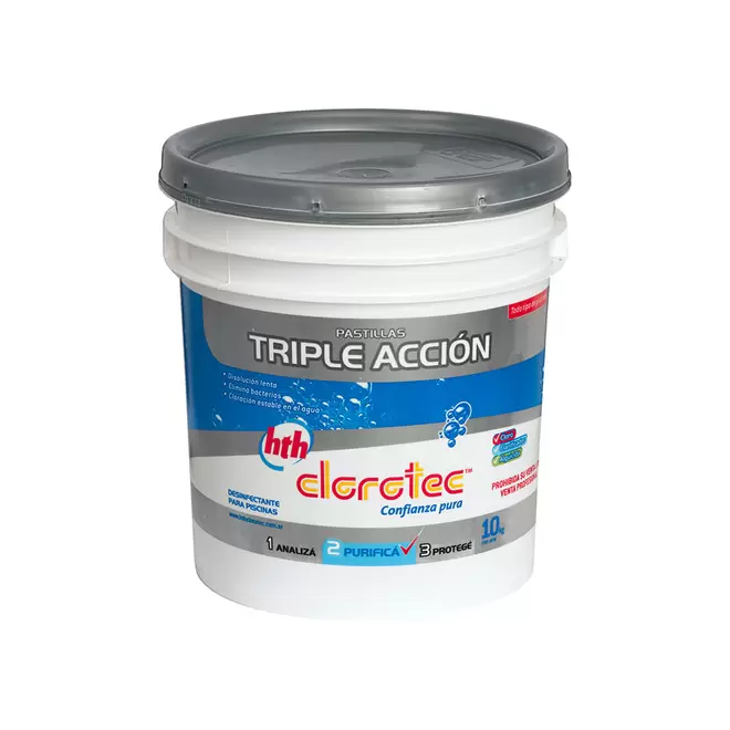 Oferta de Clorotec
                Pastillas de Cloro Triple Acción 10 Kg. por $116400 en Prestigio