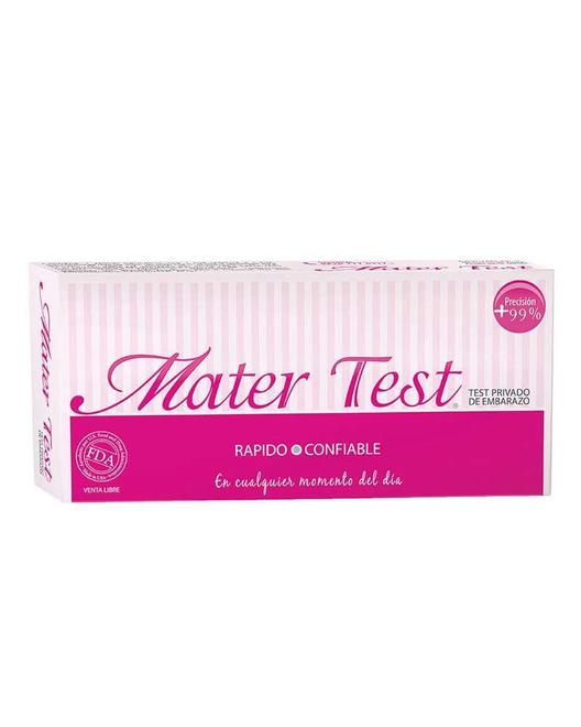 Oferta de Mater Test - Test X 1 por $3144 en Punto de Salud