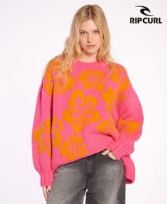 Oferta de Sweater  Rip Curl Crew Hibiscus por $89999 en Rip Curl