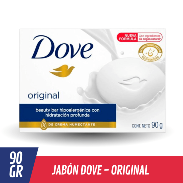 Oferta de Jabón de Tocador Dove Original Individual 90 GR por $999,99 en Supermercados Comodin