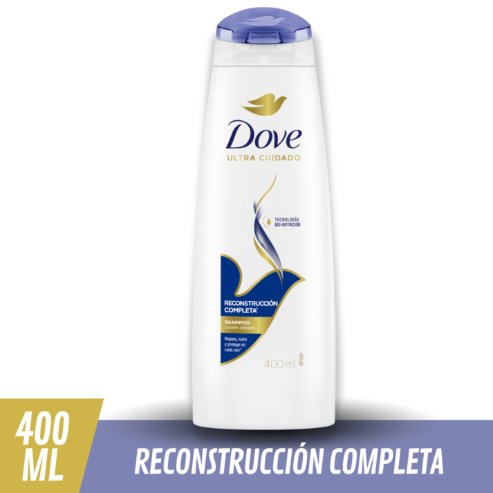 Oferta de Shampoo Dove Reconstrucción Completa 400 ml por $2130,04 en Supermercados Comodin