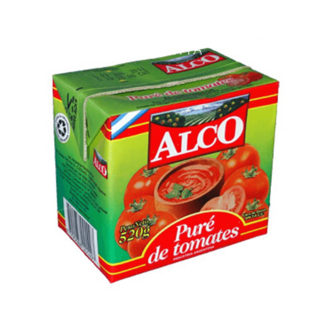 Oferta de Puré de Tomate Alco Tetra 520gr por $579,99 en Supermercados Comodin