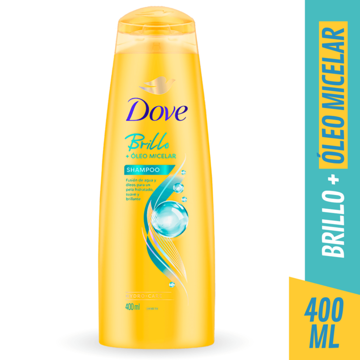 Oferta de Shampoo Dove Brillo 400Ml por $4109,09 en Supermercados Comodin