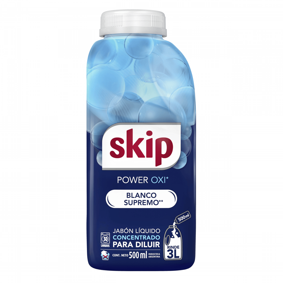 Oferta de Jabon Skip para Diluir Power Oxi 500ml por $6551,99 en Supermercados Comodin