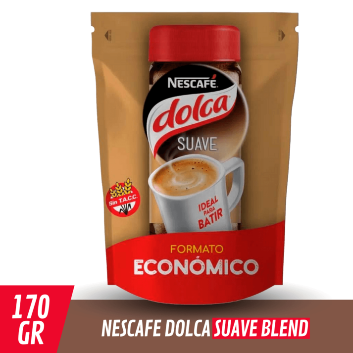 Oferta de Cafe Nescafe Dolca Suave Blend DP 170 Gr por $3599 en Supermercados Comodin