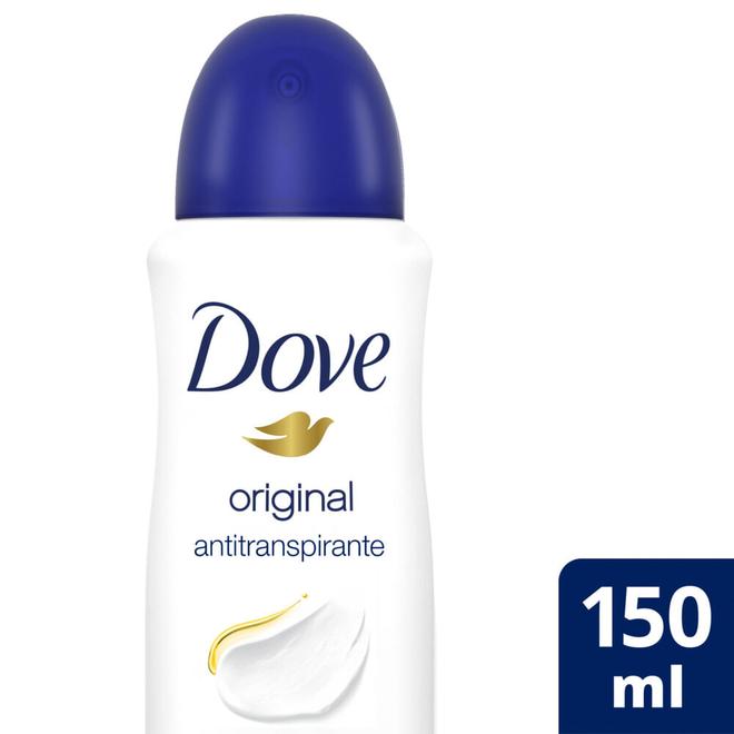 Oferta de Desodorante Antitranspirante Dove Original en Aerosol 150 ml por $2027,24 en Supermercados Comodin
