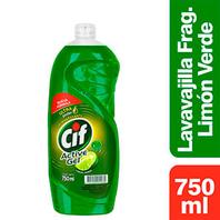 Oferta de Detergente Concentrado CIF Active Gel Limón Verde 750 ml por $2499 en Supermercados Comodin