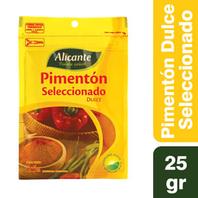 Oferta de Pimenton Alicante Selec Dulce N.I. x25Gr por $708,29 en Supermercados Comodin