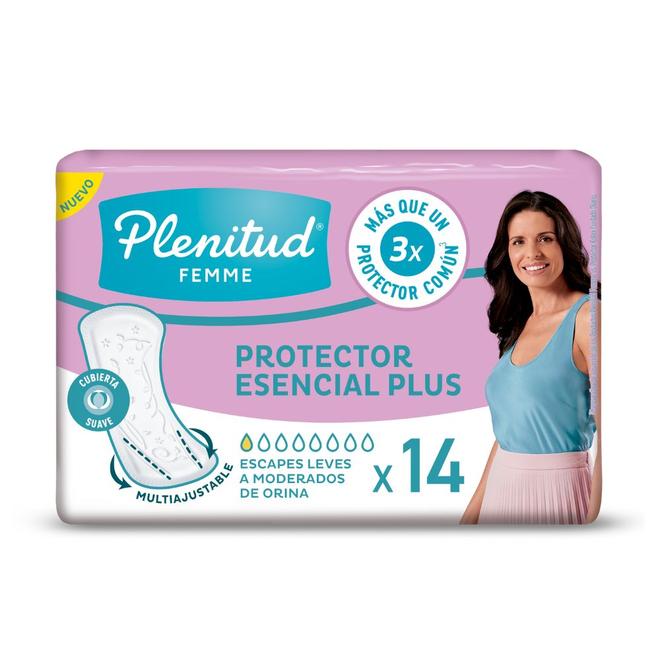 Oferta de Protector Esencial Plus Plenitud 14 Ud. por $1260 en Supermercados DIA