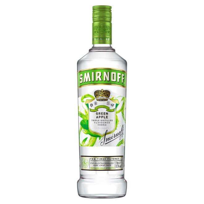 Oferta de Vodka Greem Apple Smirnoff 700 Ml. por $4990 en Supermercados DIA