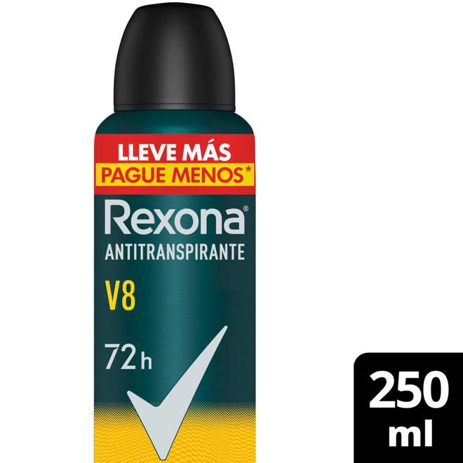 Oferta de Desodorante V8 Men Rexona 250 Ml. por $2180 en Supermercados DIA