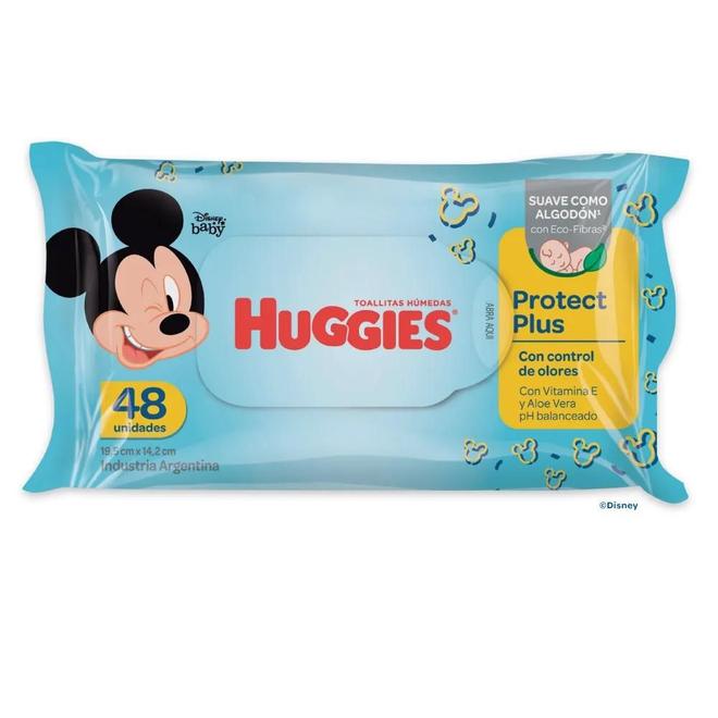 Oferta de Huggies Protect Plus x 48 Ud. por $2610 en Supermercados DIA