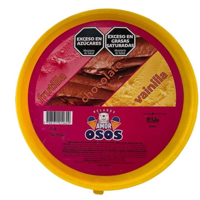 Oferta de Helado Chocolate Vainilla Frutilla Amorosos 1,2 Kg. por $5990 en Supermercados DIA